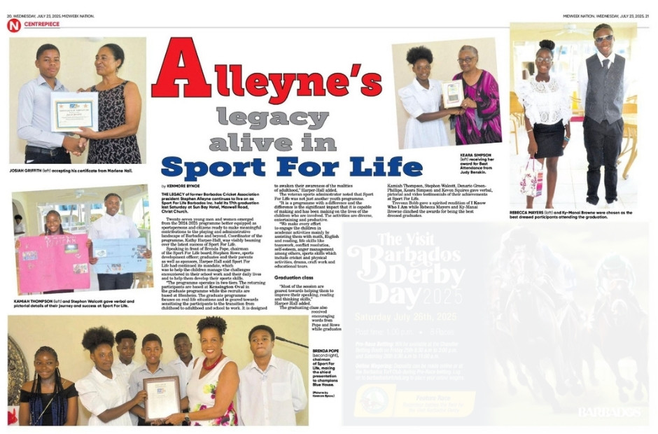 Alleyne's legacy